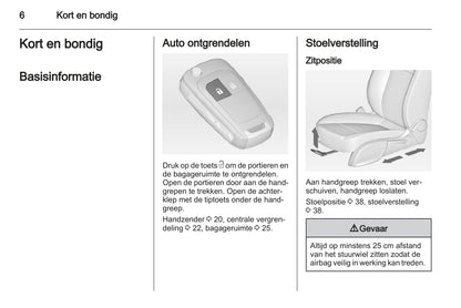 2012 Opel Astra Owner's Manual | Dutch