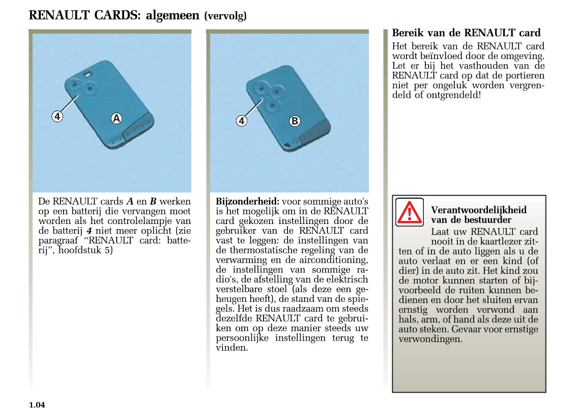 2005-2007 Renault Laguna Manuel du propriétaire | Néerlandais