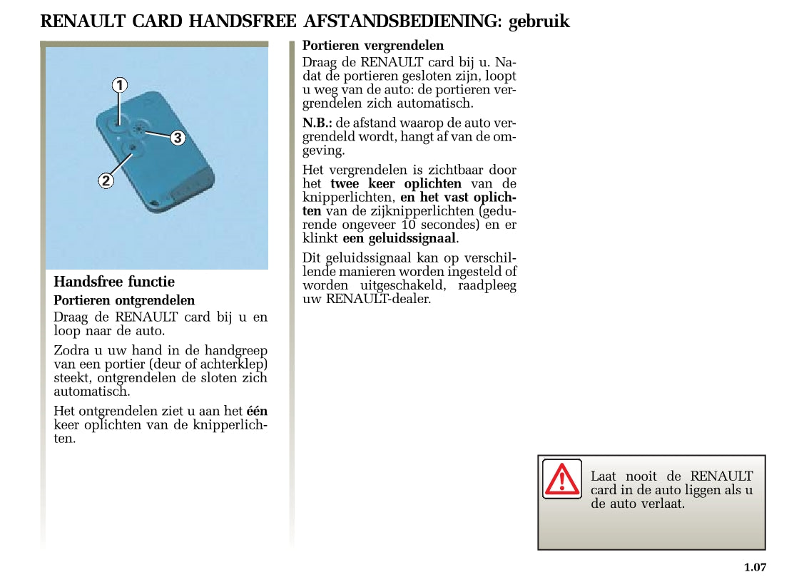 2005-2006 Renault Laguna Gebruikershandleiding | Nederlands