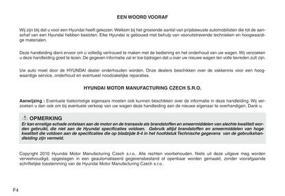 2010-2015 Hyundai IX20 Manuel du propriétaire | Néerlandais