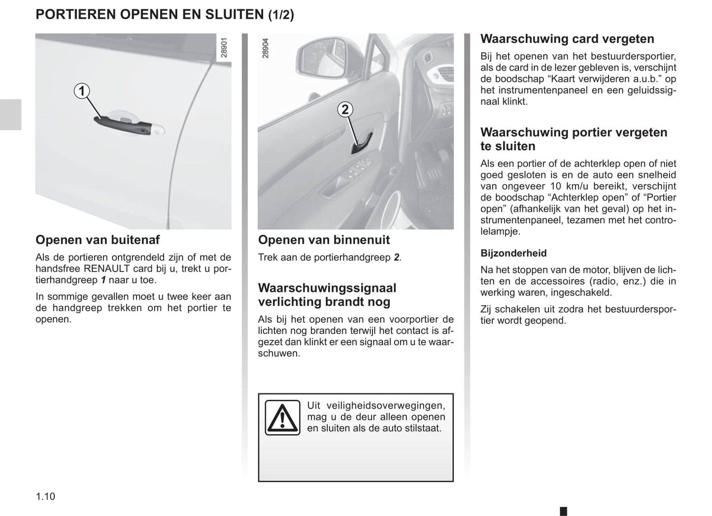 2011-2012 Renault Scénic Gebruikershandleiding | Nederlands