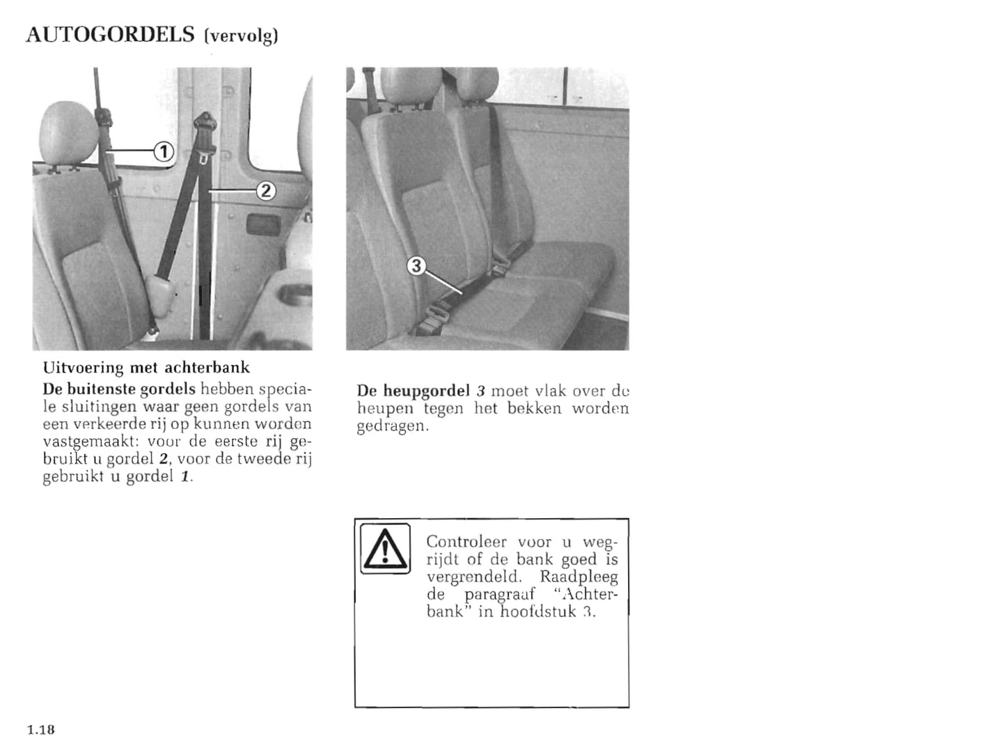 1999-2000 Renault Master Owner's Manual | Dutch