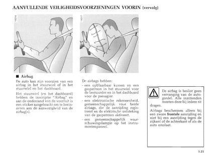 1999-2000 Renault Master Owner's Manual | Dutch