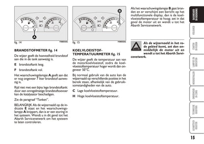 2007-2010 Abarth Grande Punto Gebruikershandleiding | Nederlands