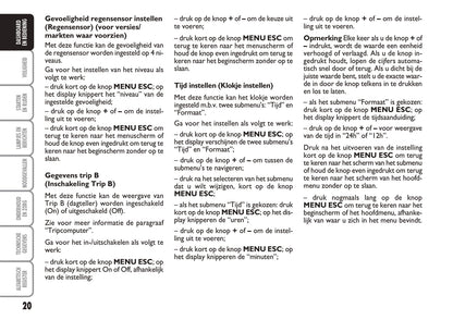 2007-2010 Abarth Grande Punto Gebruikershandleiding | Nederlands