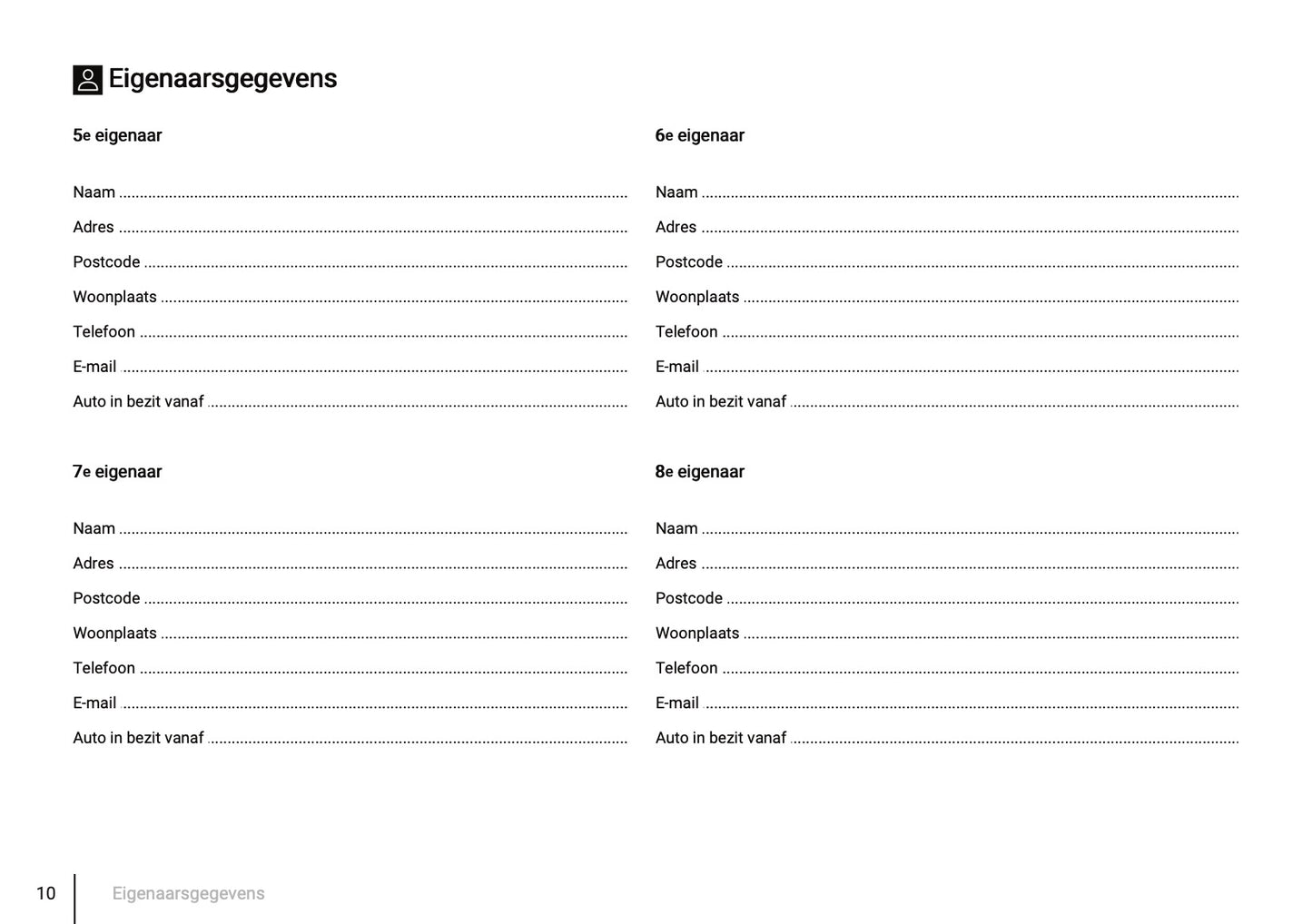 Onderhoudsboekje voor Chevrolet Kalos 2005 - 2008