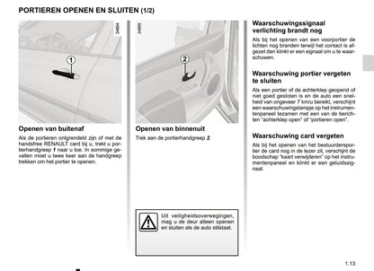 2012 Renault Clio Owner's Manual | Dutch