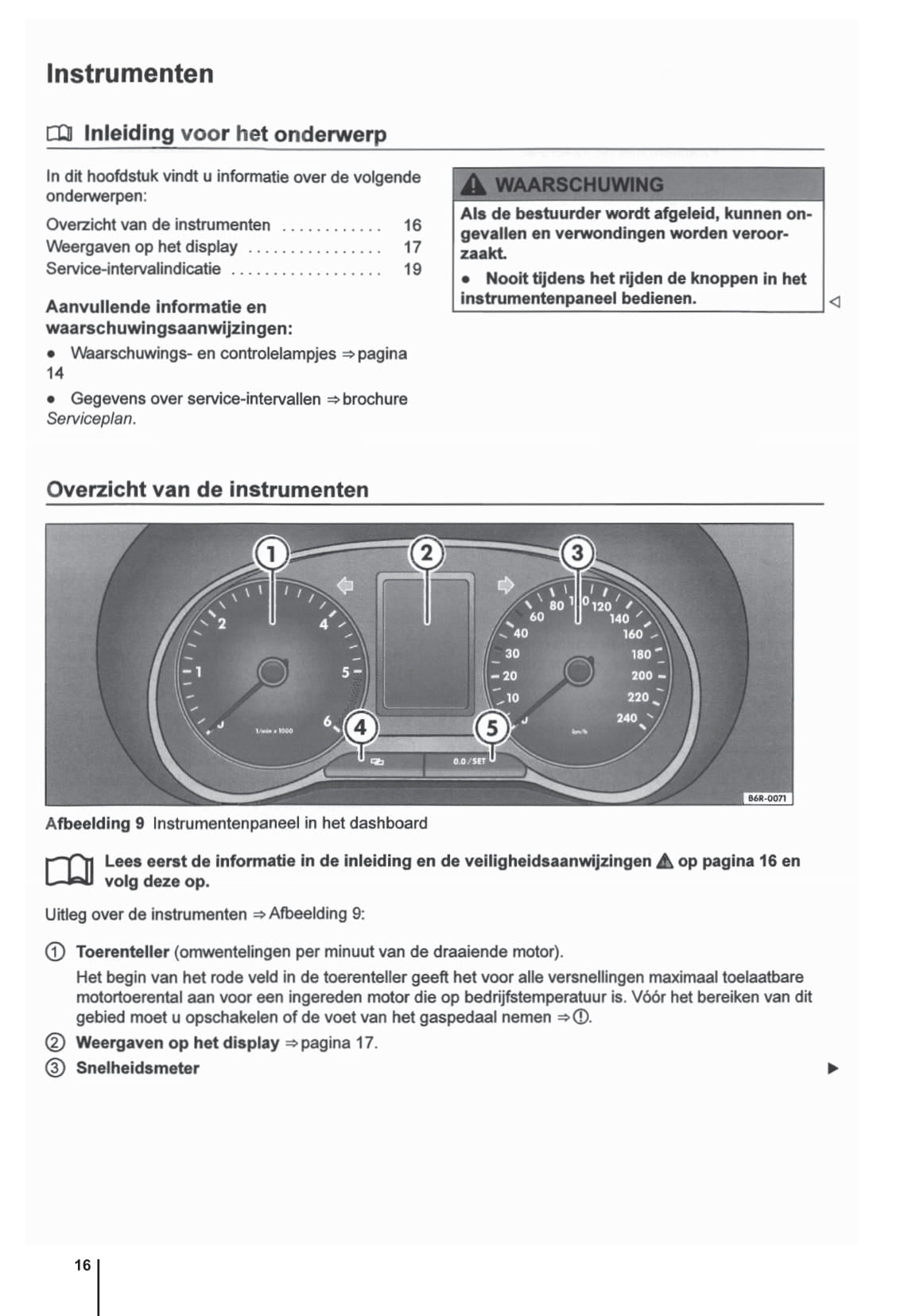 2009-2015 Volkswagen Amarok Gebruikershandleiding | Nederlands