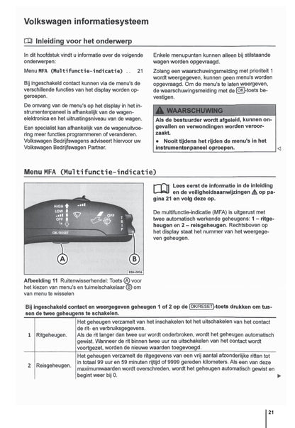 2009-2015 Volkswagen Amarok Gebruikershandleiding | Nederlands