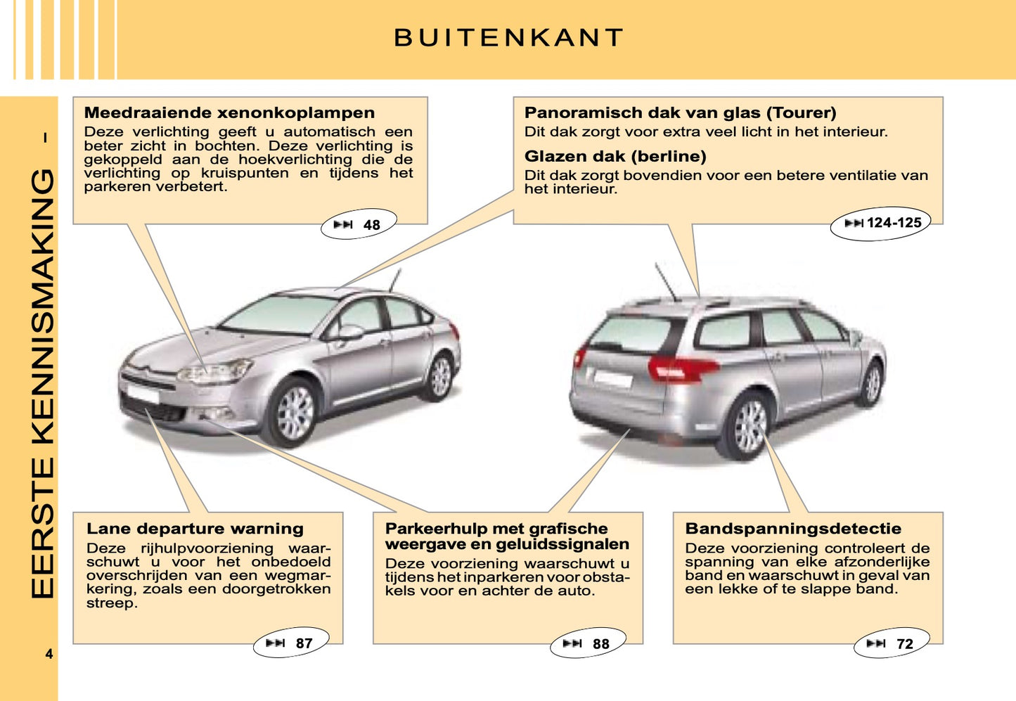 2008-2013 Citroën C5 Manuel du propriétaire | Néerlandais