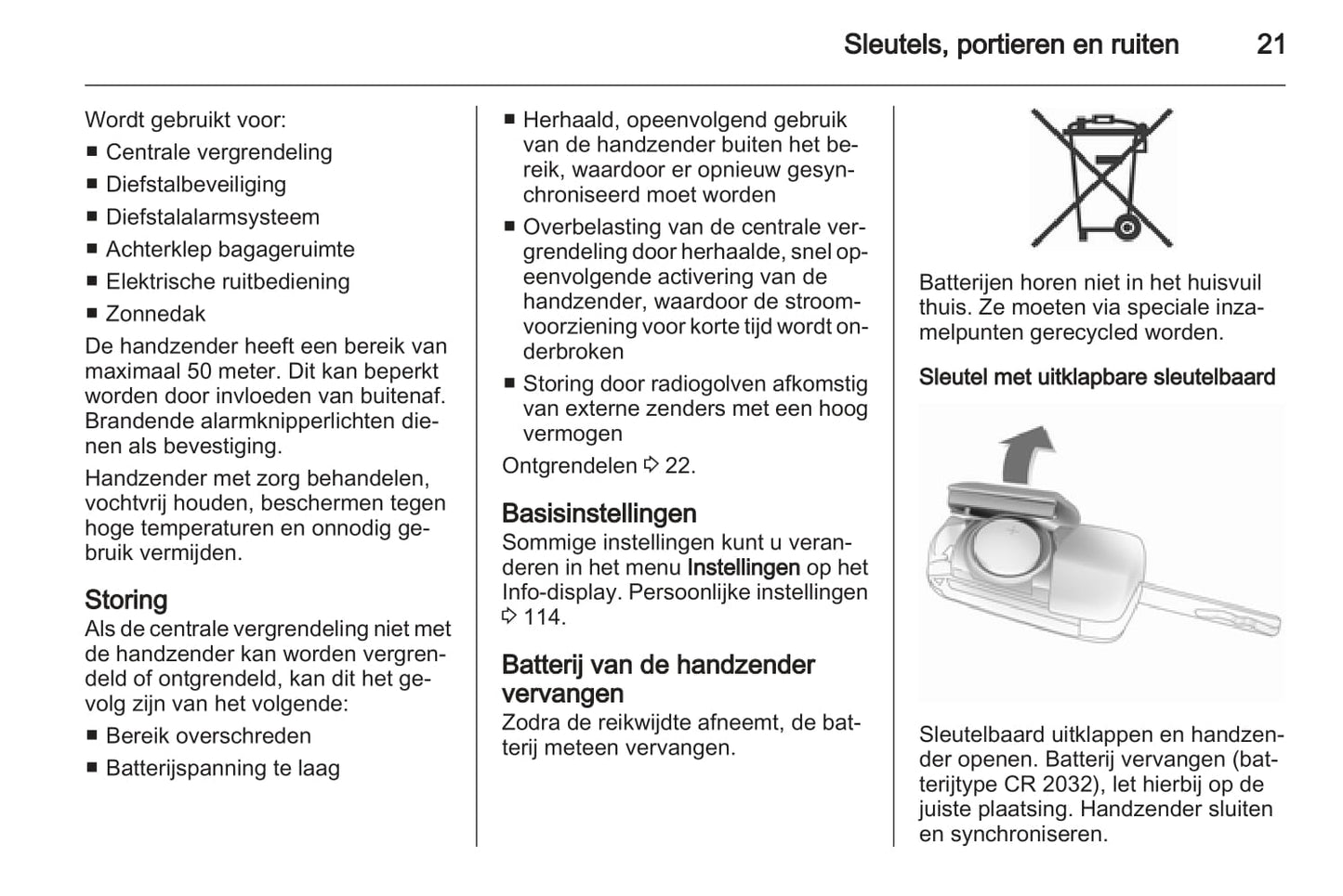 2013-2014 Opel Insignia Owner's Manual | Dutch