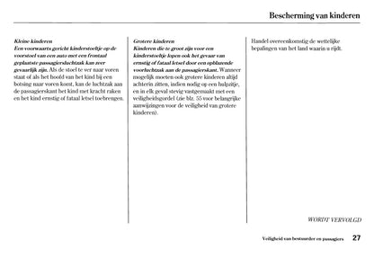 2005-2006 Honda Jazz Gebruikershandleiding | Nederlands