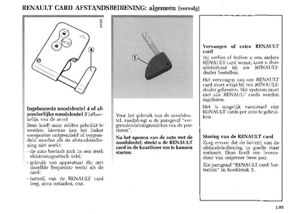 2003-2004 Renault Scénic Gebruikershandleiding | Nederlands