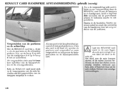 2003-2004 Renault Scénic Gebruikershandleiding | Nederlands