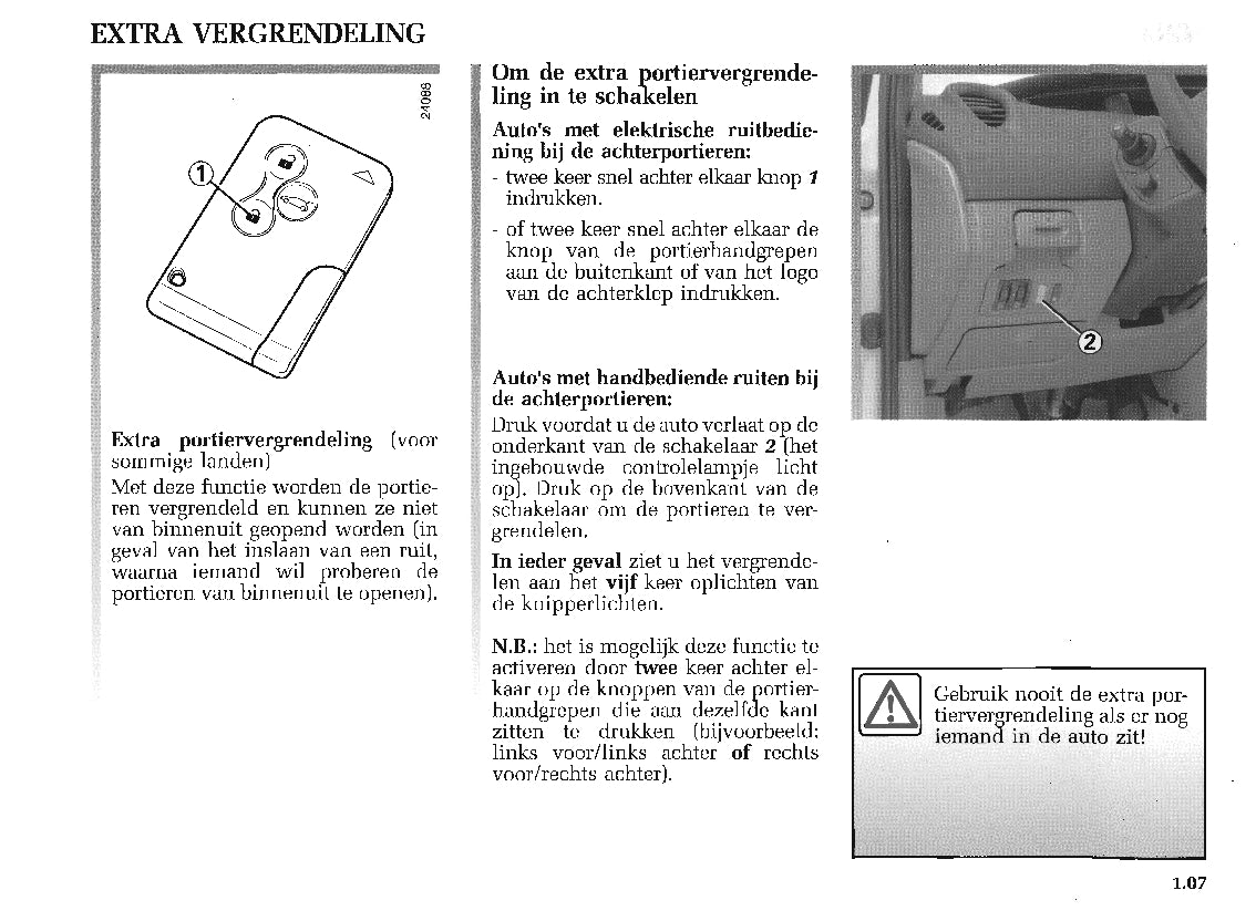 2003-2004 Renault Scénic Gebruikershandleiding | Nederlands