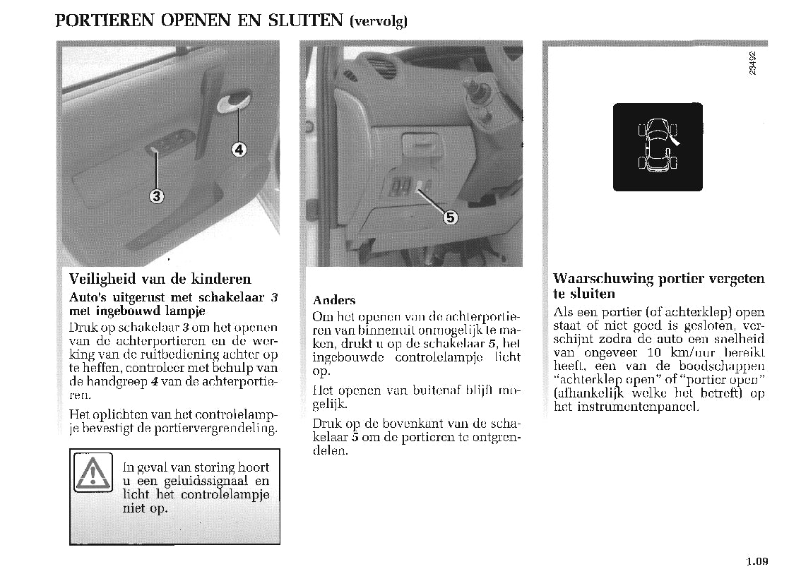 2003-2004 Renault Scénic Gebruikershandleiding | Nederlands