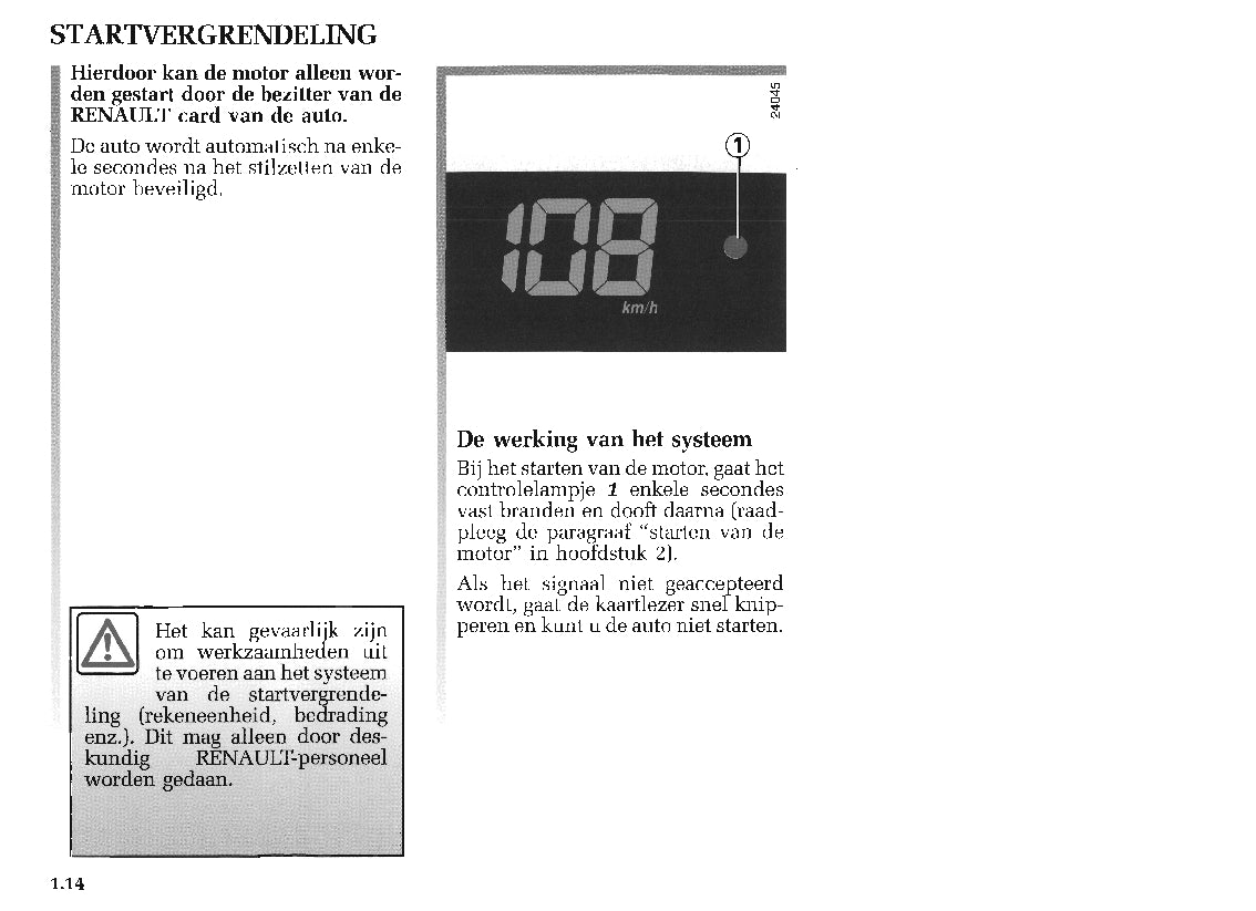 2003-2004 Renault Scénic Gebruikershandleiding | Nederlands