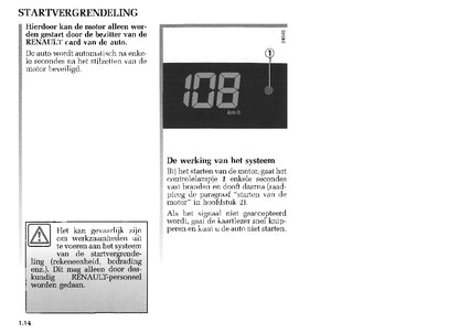 2003-2004 Renault Scénic Gebruikershandleiding | Nederlands