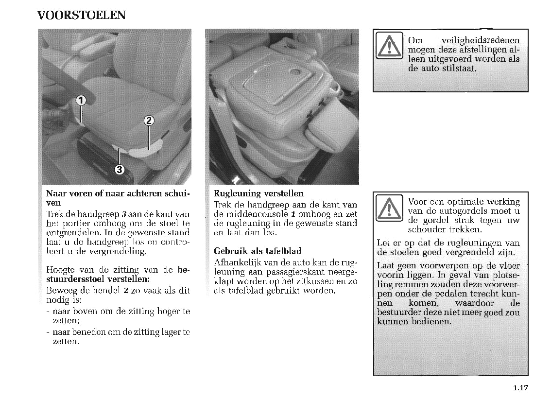 2003-2004 Renault Scénic Gebruikershandleiding | Nederlands