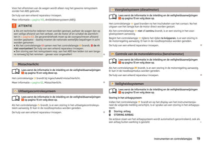 2013-2014 Skoda Octavia Owner's Manual | Dutch