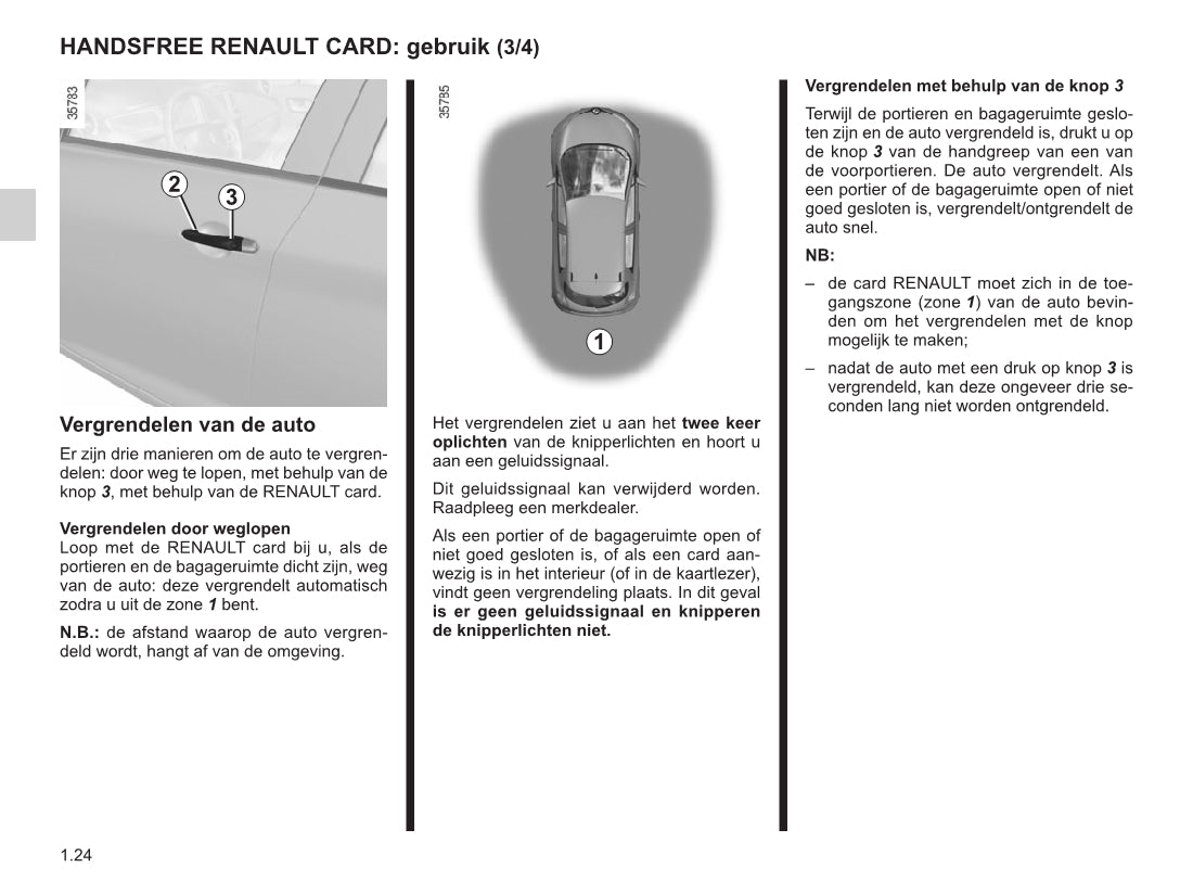 2013-2016 Renault Zoe Manuel du propriétaire | Néerlandais