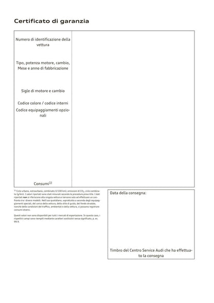 2016-2018 Audi A3 Manuel du propriétaire | Italien