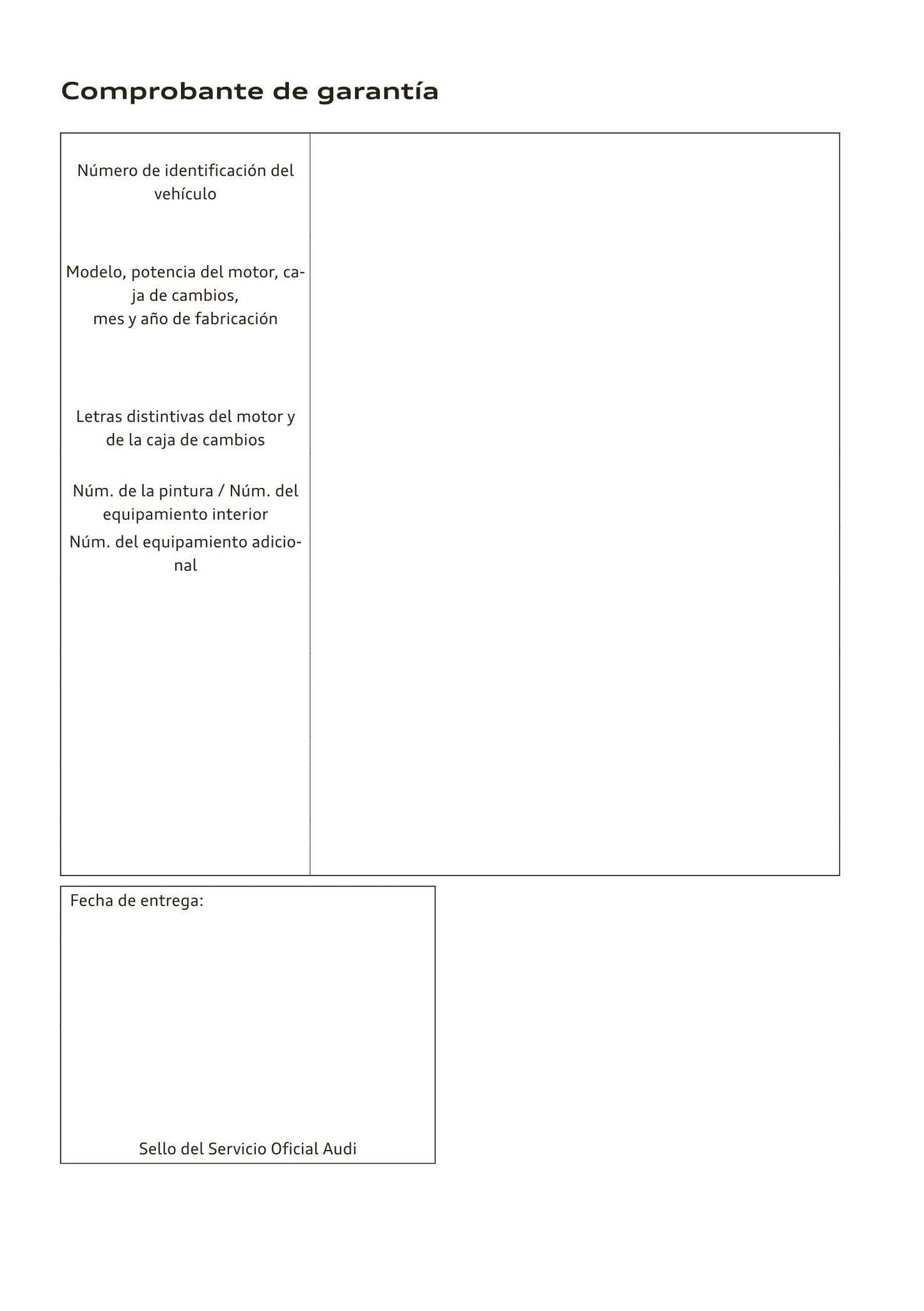 2018-2023 Audi A1 Manuel du propriétaire | Espagnol