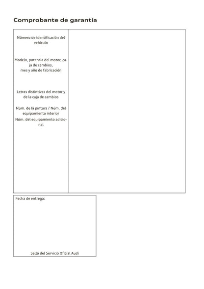 2018-2023 Audi A1 Manuel du propriétaire | Espagnol