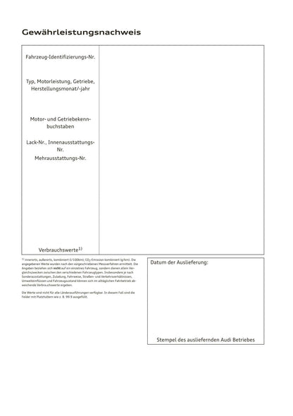 2018-2019 Audi A3/A3 Limousine/A3 Cabriolet/A3 Sportback Owner's Manual | German