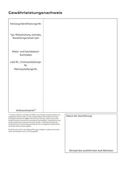 2017-2018 Audi A3/A3 Cabriolet/A3 Limousine/A3 Sportback/A3 Sportback e-tron/A3 Sportback g-tron/RS 3 Limousine/RS 3 Sportback/S3/S3 Cabriolet/S3 Limousine/S3 Sportback Owner's Manual | German