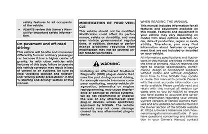 2021 Nissan Rogue Manuel du propriétaire | Anglais