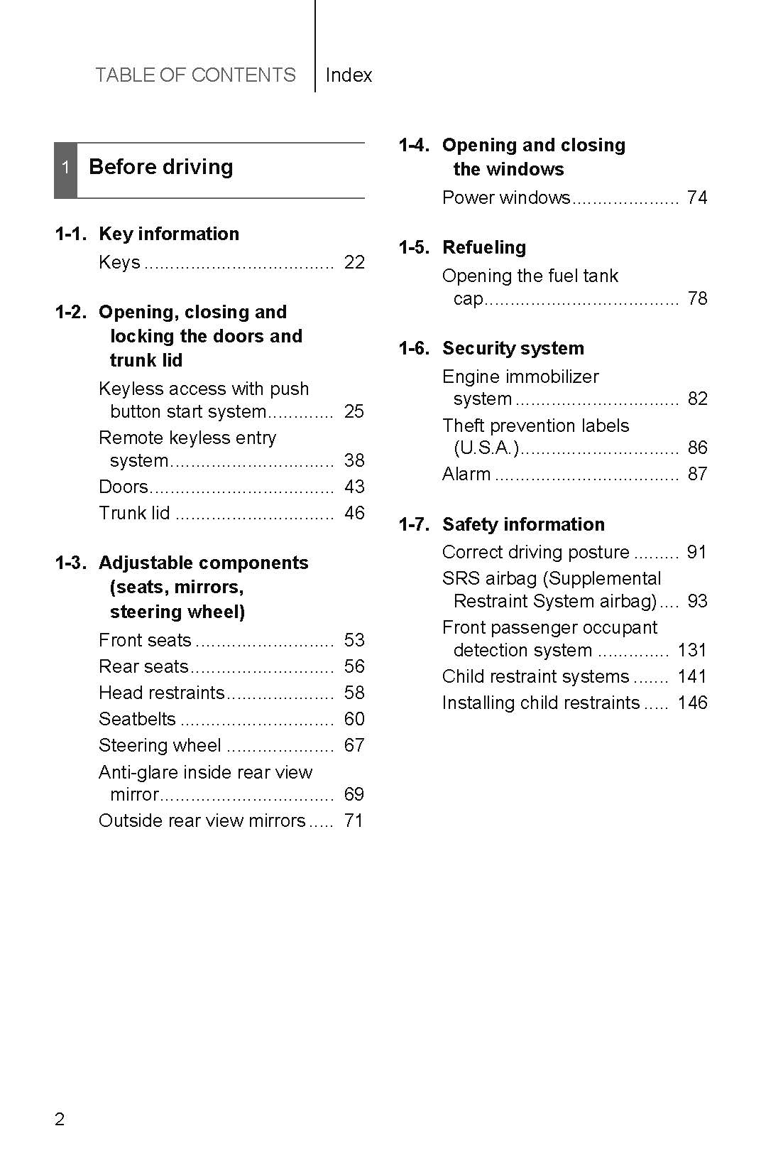 2020 Subaru BRZ Gebruikershandleiding | Engels