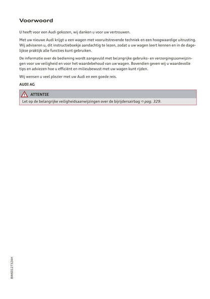 2017-2020 Audi A5 Manuel du propriétaire | Néerlandais