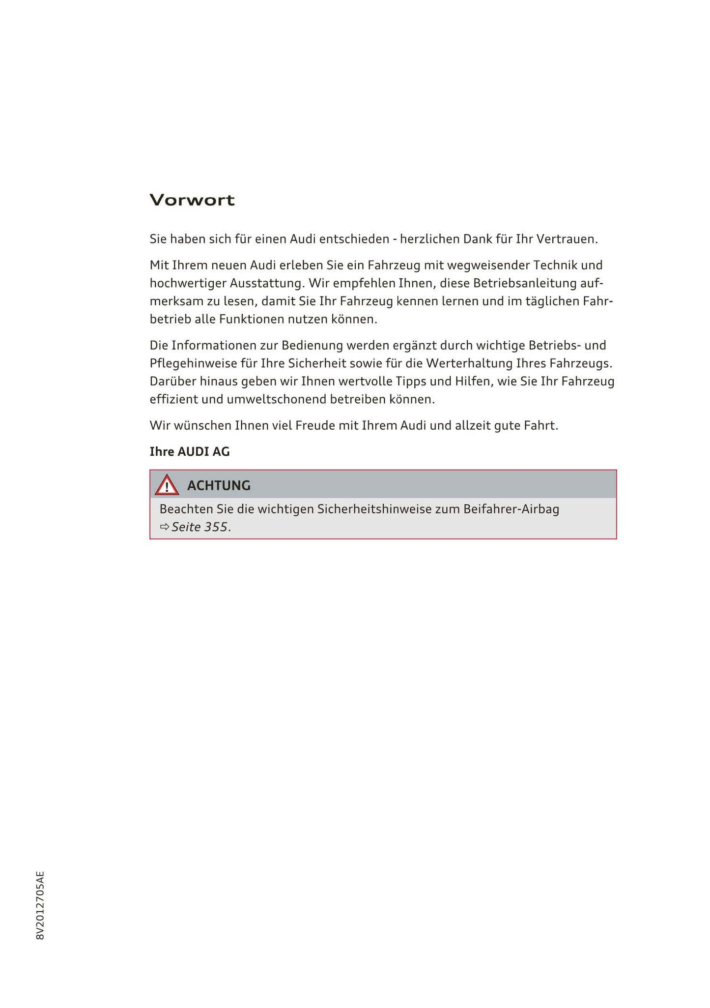 2017-2018 Audi A3/A3 Cabriolet/A3 Limousine/A3 Sportback/A3 Sportback e-tron/A3 Sportback g-tron/RS 3 Limousine/RS 3 Sportback/S3/S3 Cabriolet/S3 Limousine/S3 Sportback Owner's Manual | German