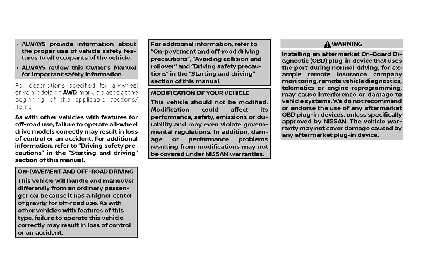 2018 Nissan  Rogue Manuel du propriétaire | Anglais