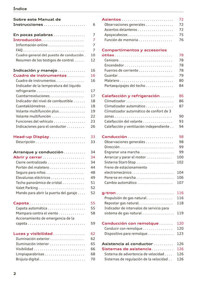 2017-2020 Audi A5 Manuel du propriétaire | Espagnol