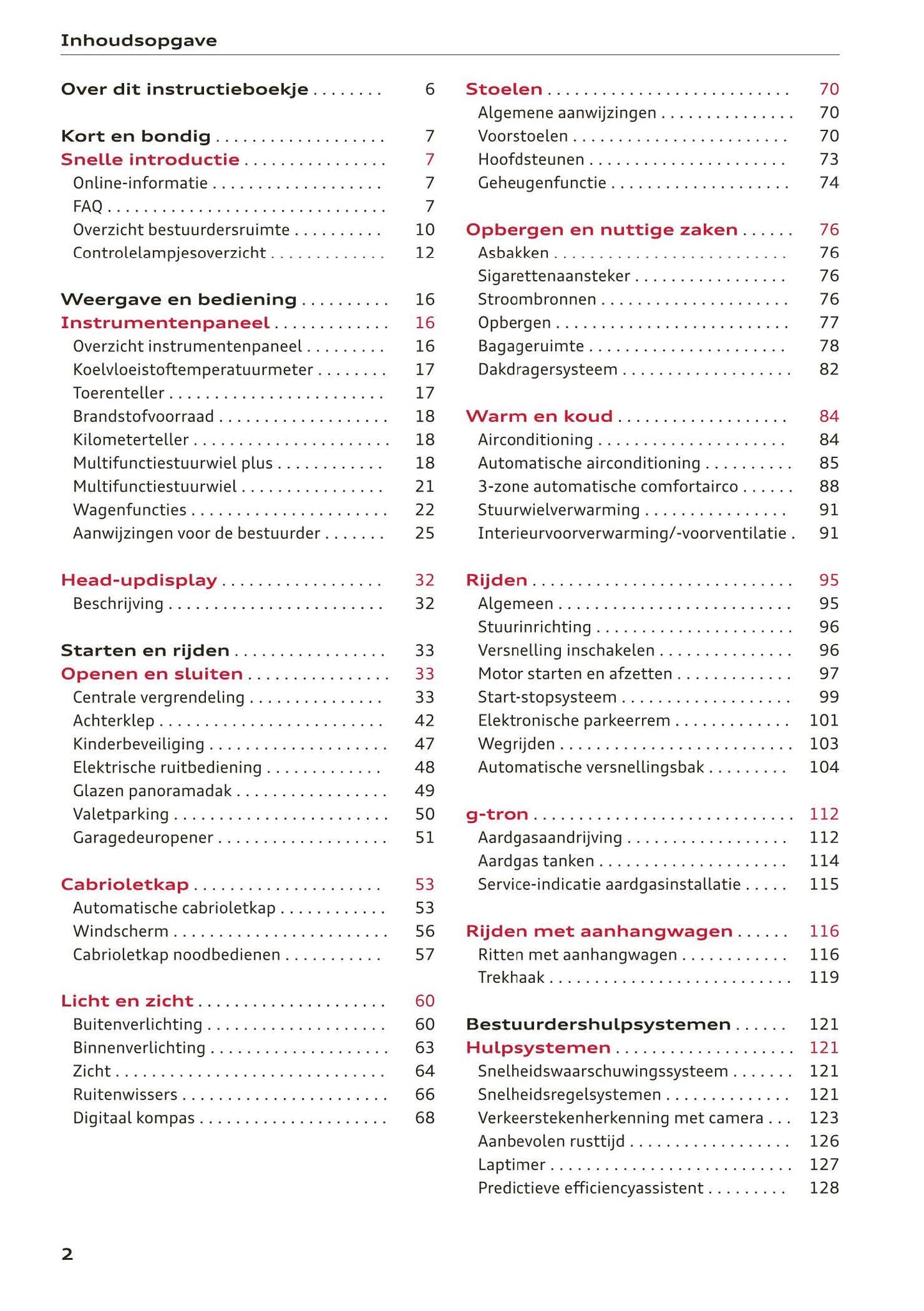 2017-2020 Audi A5 Manuel du propriétaire | Néerlandais