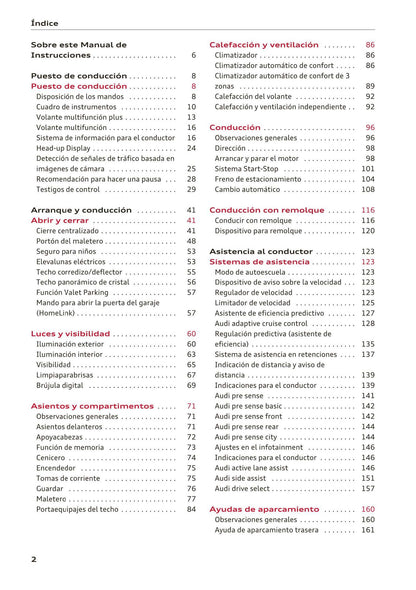 2015-2019 Audi A4 Gebruikershandleiding | Frans