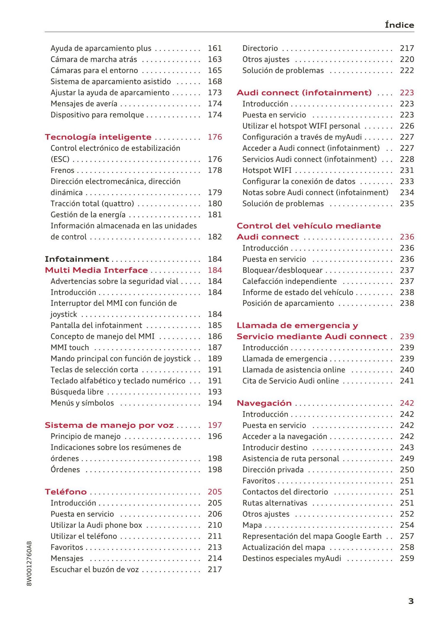 2015-2019 Audi A4 Gebruikershandleiding | Frans