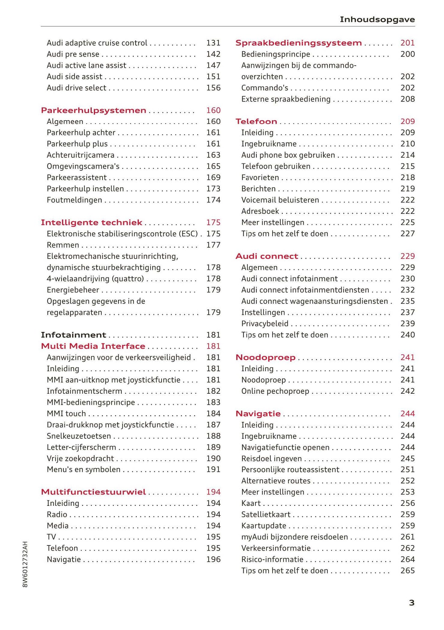 2017-2020 Audi A5 Manuel du propriétaire | Néerlandais