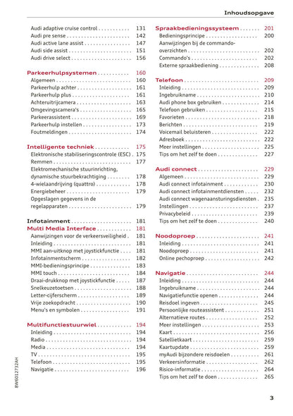 2017-2020 Audi A5 Manuel du propriétaire | Néerlandais