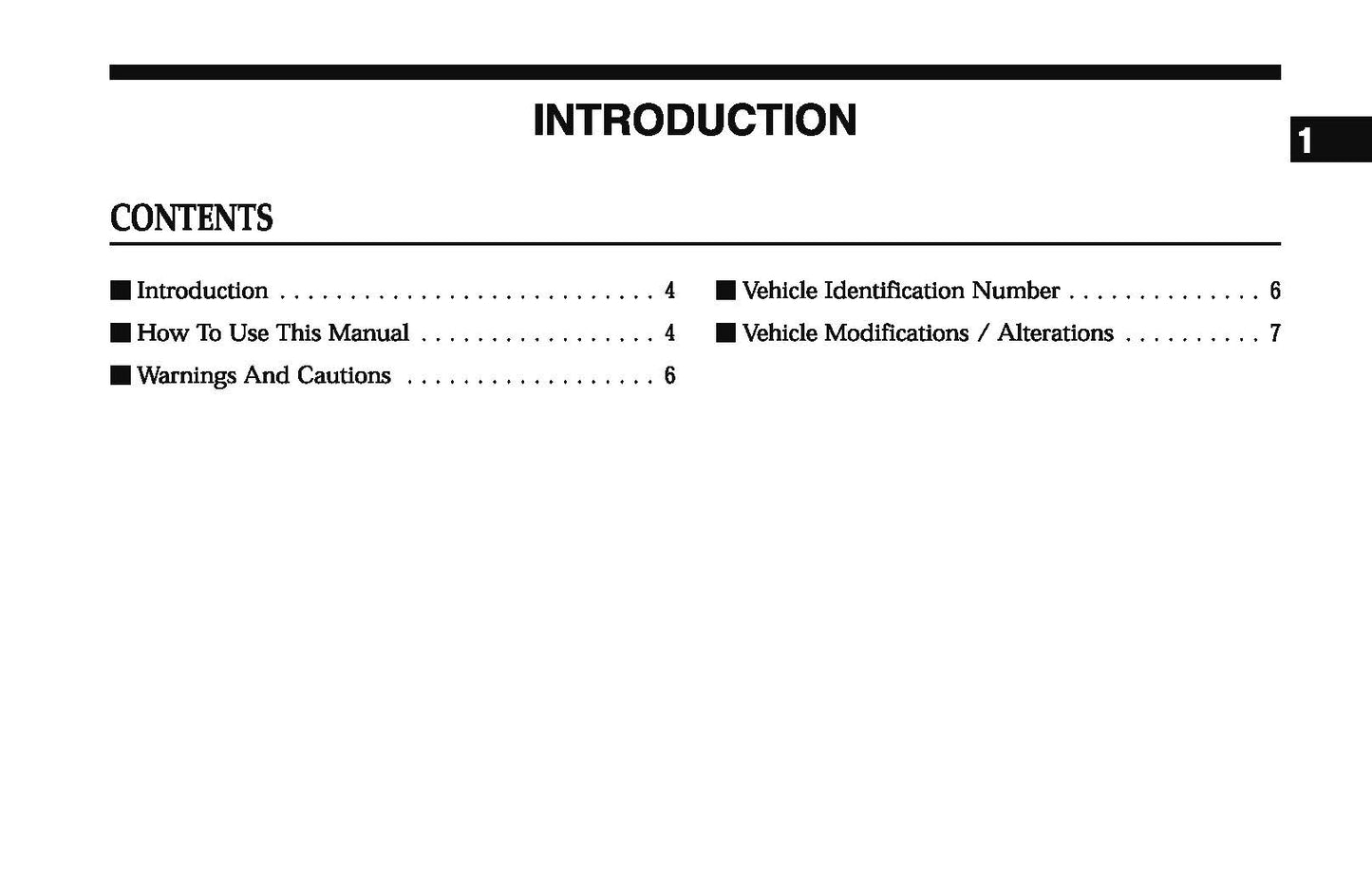2006 Dodge Magnum Owner's Manual | English
