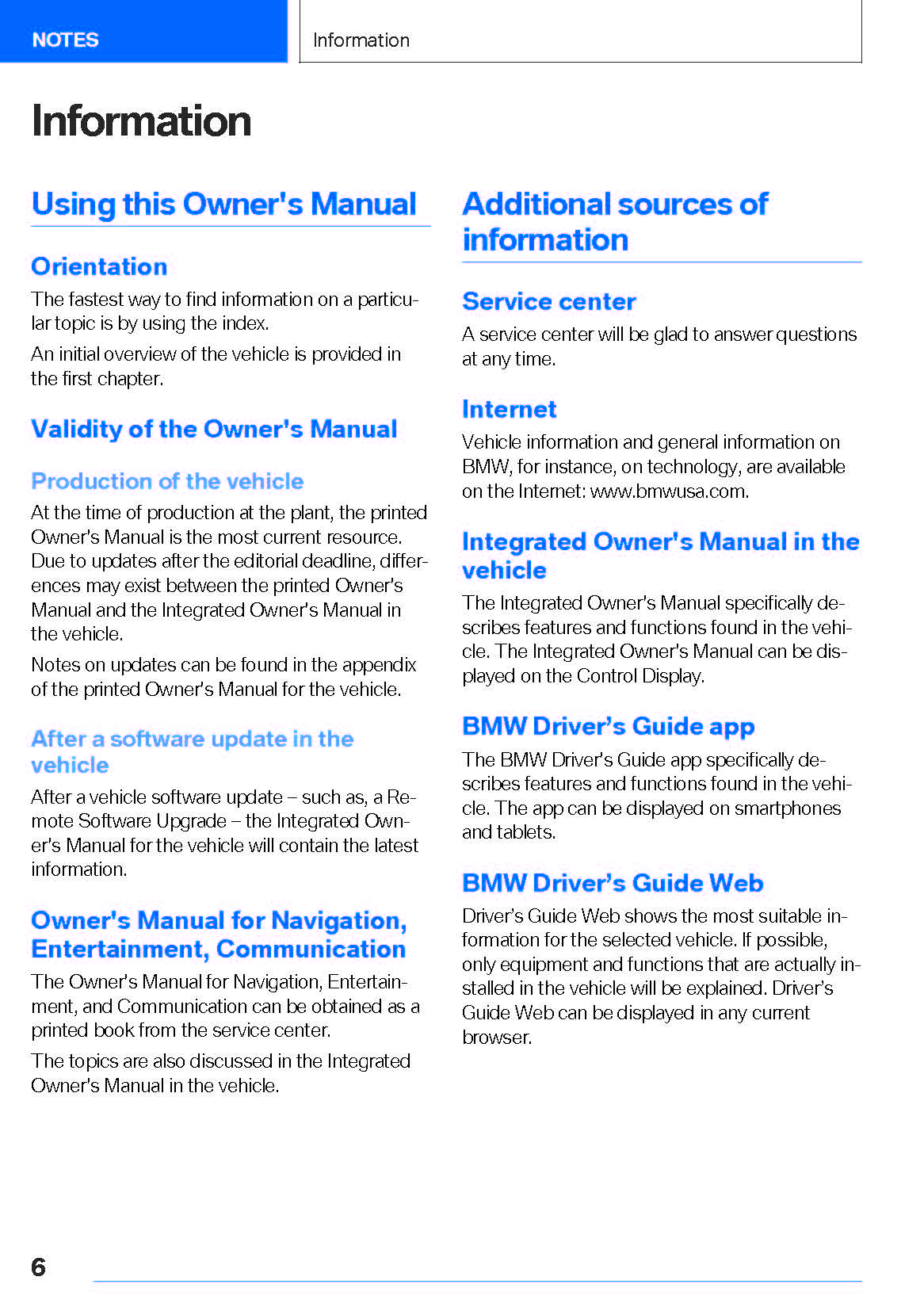 2021 BMW X3 Manuel du propriétaire | Anglais