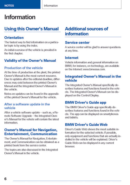 2021 BMW X3 Manuel du propriétaire | Anglais