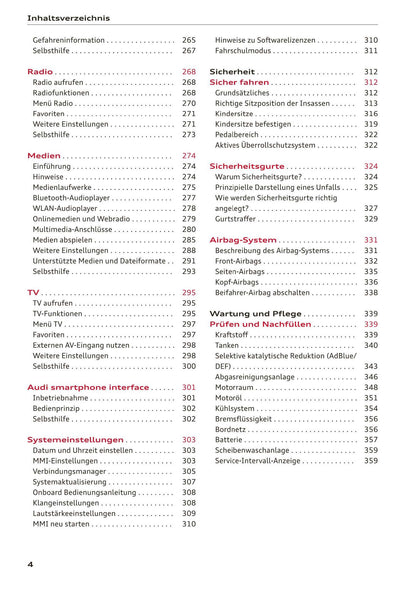 2017-2020 Audi A5 Gebruikershandleiding | Duits