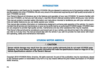 2019 Hyundai Nexo Owner's Manual | English