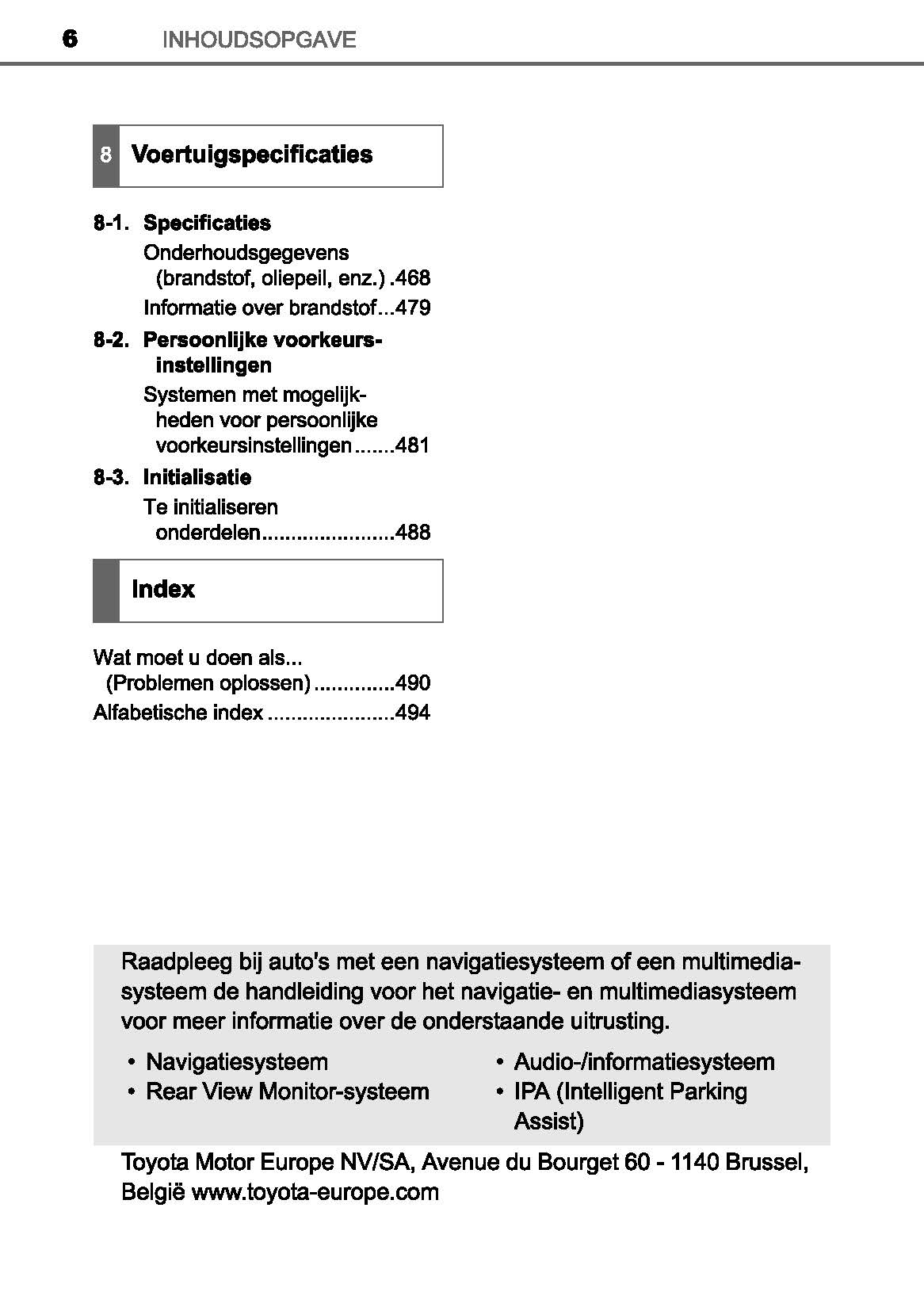 2016-2019 Toyota Prius+ Gebruikershandleiding | Nederlands