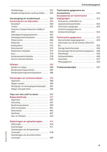 2016-2018 Audi A3/S3/RS 3 Manuel du propriétaire | Néerlandais