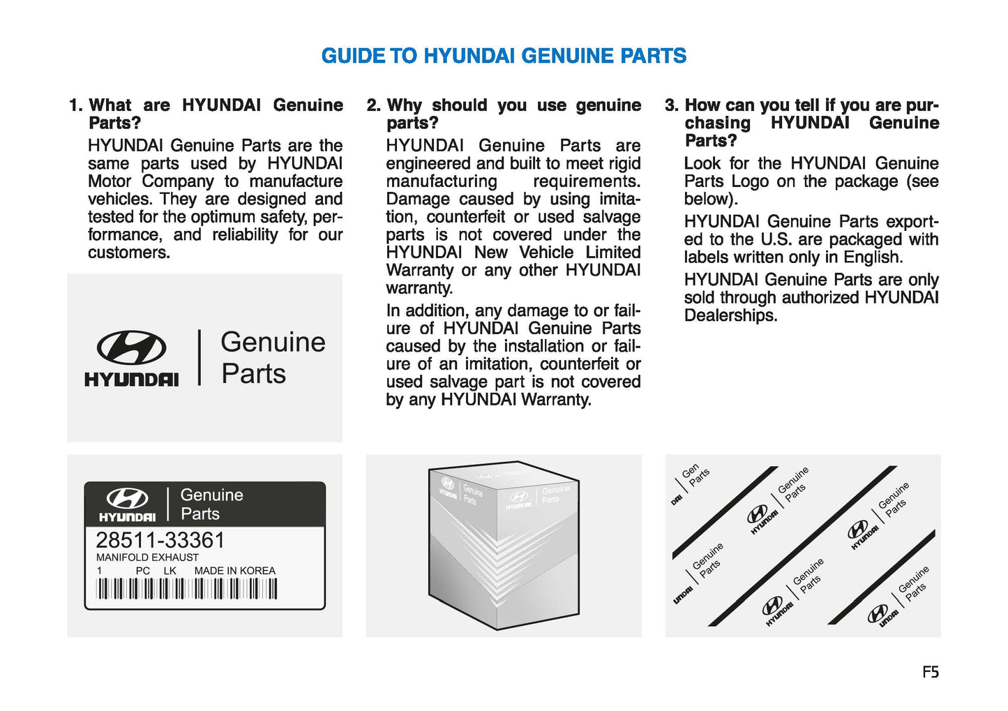 2019 Hyundai Nexo Owner's Manual | English