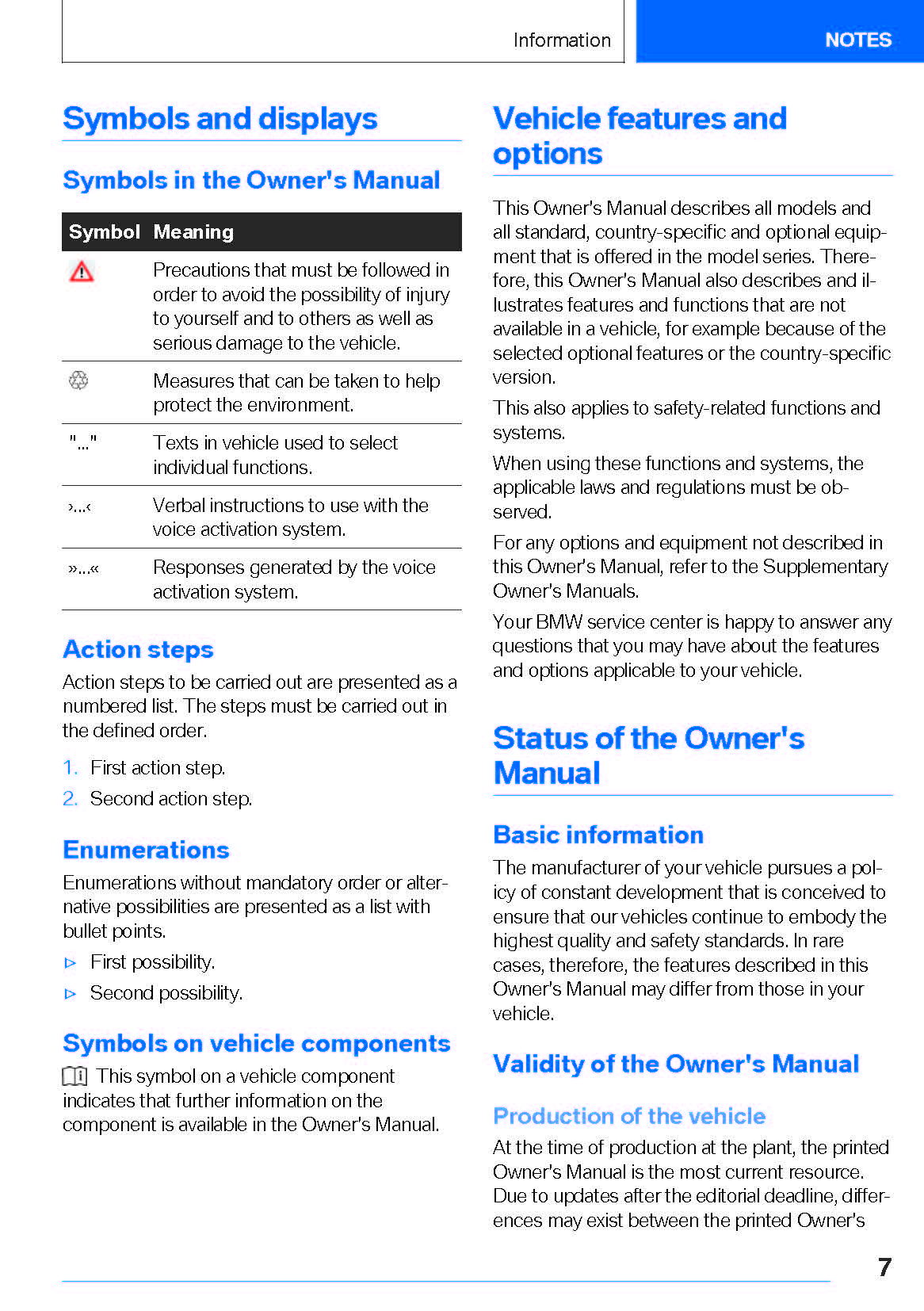2021 BMW X3 Manuel du propriétaire | Anglais